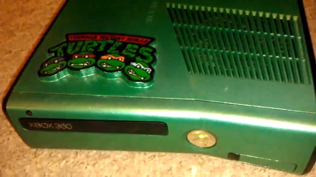 Custom TMNT XBox 360 Slim Console смотреть онлайн