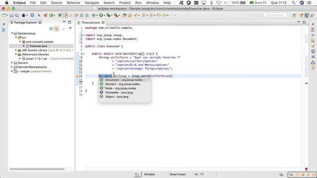 Como fazer parse de TagS personalizadas com #jsoup смотреть онлайн