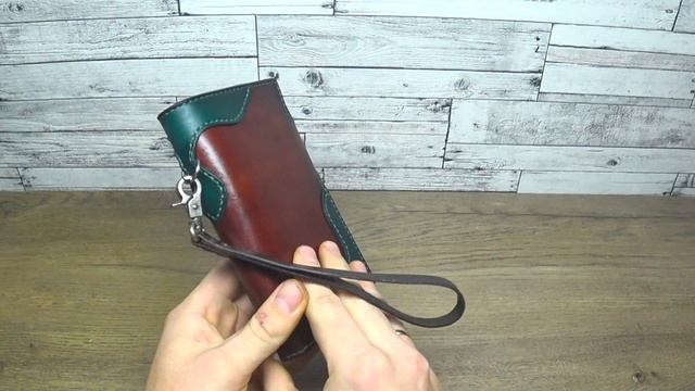 Новая модель кошелька из натуральной кожи | Ручная работа смотреть онлайн