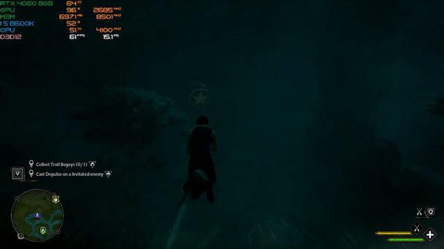 R T X 4060 8GB + HOGWARTS LEGACY + R T X O F F + FRAME GEN ON + 1080P ULTRA + I 5 8600K смотреть онлайн