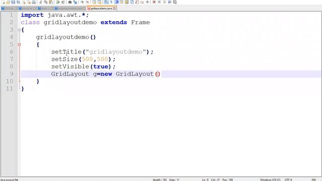 MSBTE Lecture: Grid Layout, GridbagLayout смотреть онлайн