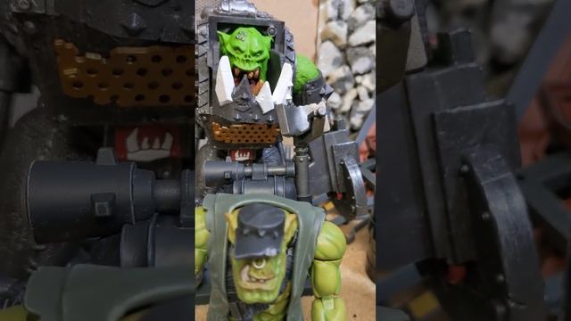 Joytoy Warhammer 40K Ork Options смотреть онлайн