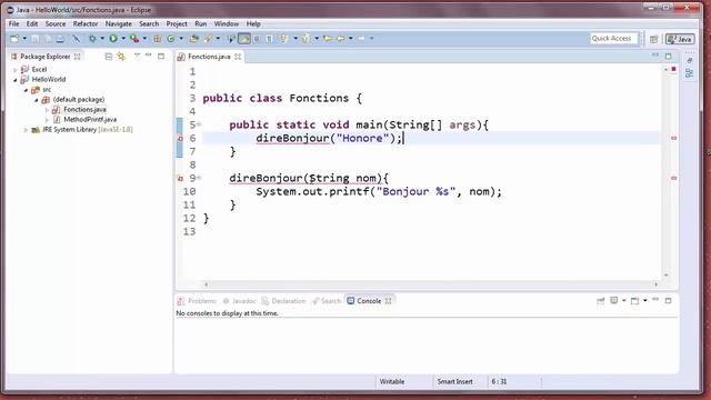 PROGRAMMER EN JAVA (Débutant) - 67 - Les methodes смотреть онлайн