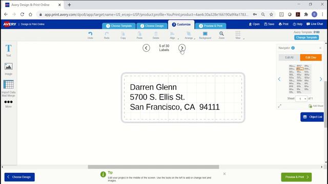Never Fill Out Addresses by Hand Again: Data & Mail Merge Tutorial for Avery Design & Print Online смотреть онлайн