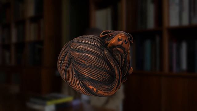 Коза Тамэтака. Нэцкэ. Эрмитаж под увеличительным стеклом смотреть онлайн