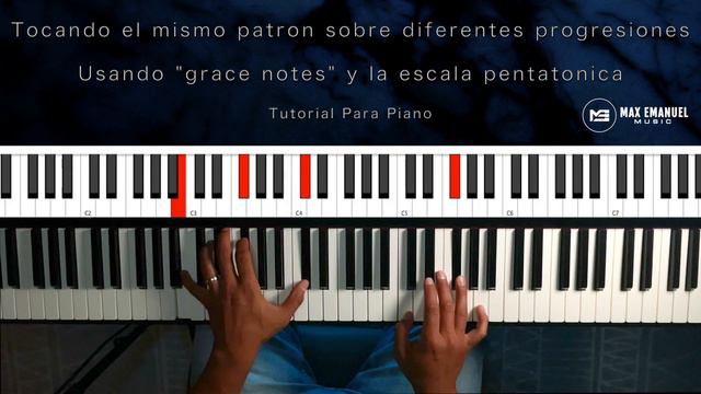 "Grace Notes" y La Escala Pentatonica | Tutorial Para Piano смотреть онлайн