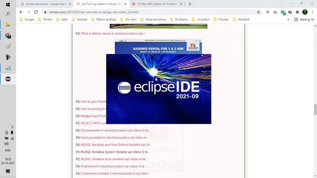 How to Install XML Editor Eclipse IDE | XML Training Videos | XML in Telugu | Class 02 смотреть онлайн