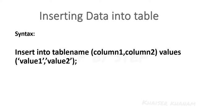 #3.SQL || How to Create tables and Insert values in it ? смотреть онлайн