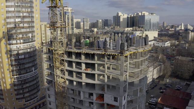 БиК Tower с высоты птичьего полета смотреть онлайн