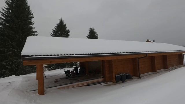 Краткий обзор рубленного дома из лафета в норвежский замок. Наш сайт nord-srub.ru смотреть онлайн