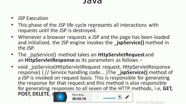 Java-Java Server Pages смотреть онлайн
