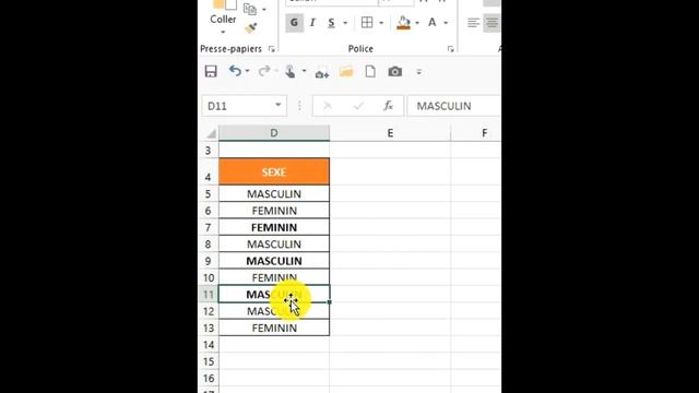 MS Excel-Touche du clavier « F4 » pour faire la répétition d’une action смотреть онлайн