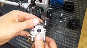 Диагностика бензокосы СОЮЗ 26cc, проверка и замена карбюратора 26, 33 см3