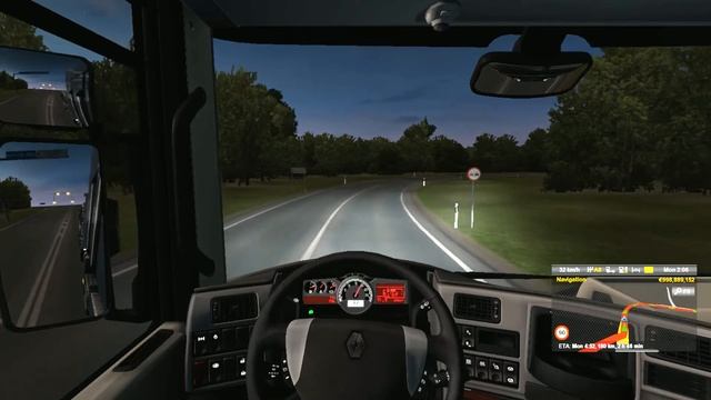 ETS 2 Gameplay | Renault Magnum Excellence | Transporting from Tallinn to Riga | Cabin View смотреть онлайн