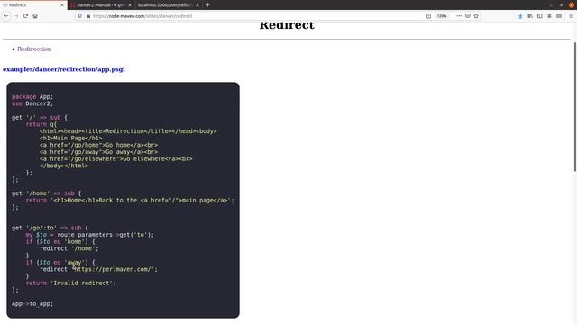 Perl Dancer Part 17: More route parameters and redirect смотреть онлайн