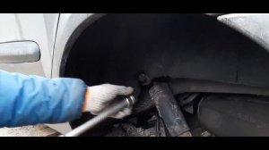 ЗАМЕНА ЗАДНИХ АМОРТИЗАТОРОВ И ТОРМОЗНЫХ КОЛОДОК RENAULT SCENIC 1.9 DCI