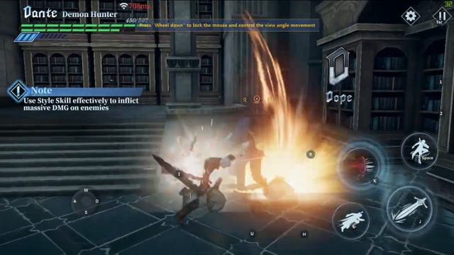 Devil May Cry: Peak of Combat Mobile LD Player смотреть онлайн