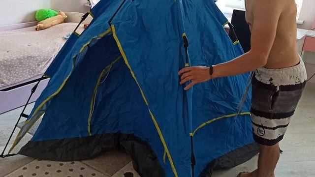 Обзор автоматической палатки Ами мебель смотреть онлайн