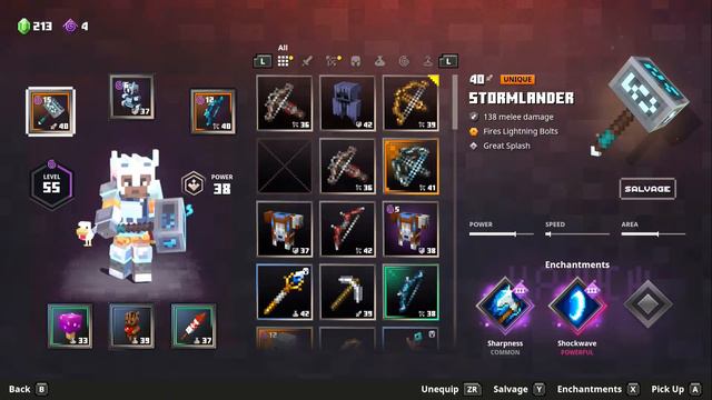 Minecraft Dungeons Creeping Winter DLC- Part 2- Lone Fortress смотреть онлайн