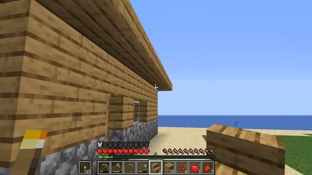 ПЕРВАЯ ШАХТА И СЕКРЕТНАЯ ТЮРЬМА В МАЙНКРАФТ - ОСТРОВ ЗОМБИ ! Алексбой Minecraft смотреть онлайн