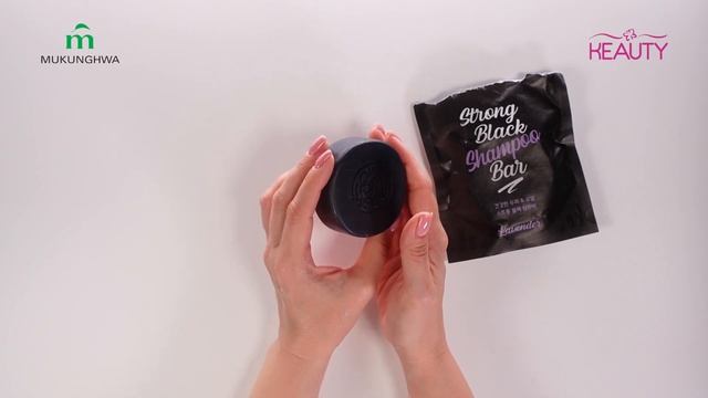 Шампунь в виде мыла Strong Black Shampoo Bar