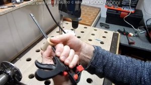 Самодельная быстро зажимная горизонтальная струбцина для супер универсального верстака.