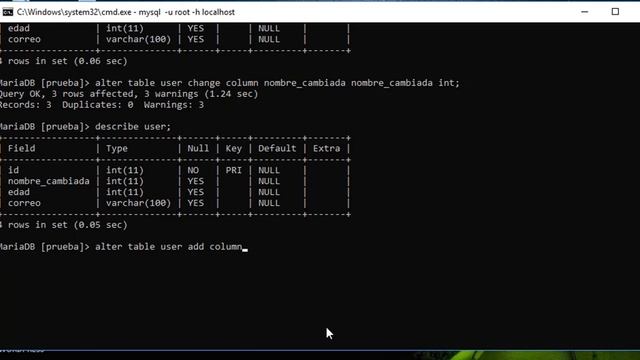 Bases de datos MySql - ALTER TABLE [ CRUD en PHP y MySql ] Parte 3 смотреть онлайн