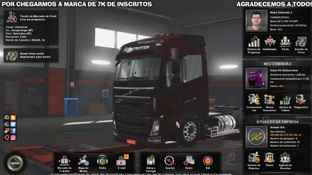 ?►Live Euro Truck Simulator 2 (1.28)MAPA ELDORADO PRO?► смотреть онлайн