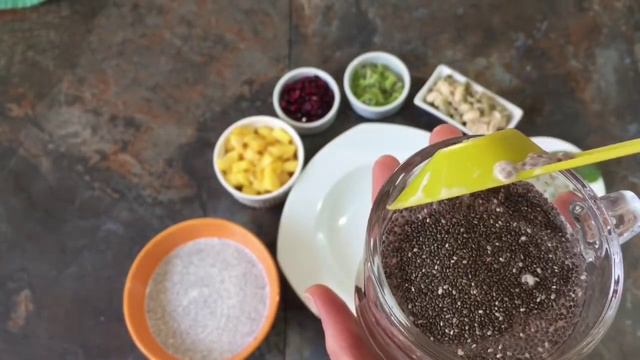 Pudding de chia con leche vegetal смотреть онлайн