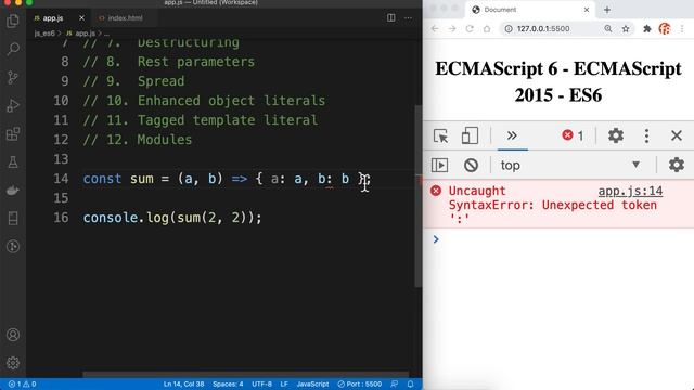 Arrow function trong Javascript ES6 смотреть онлайн