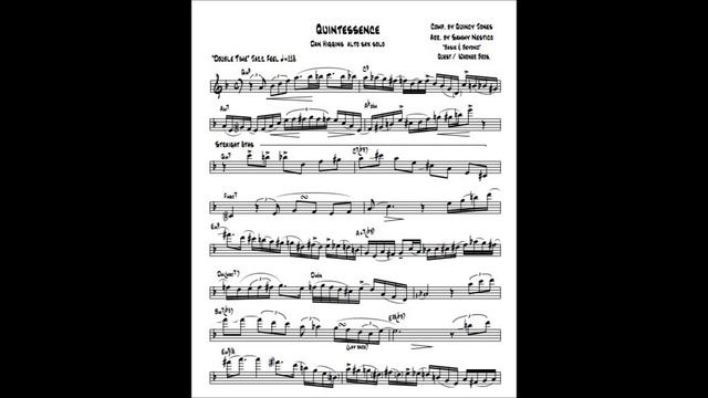 Dan Higgins Amazing Saxophone Solo - Quintessence by Quincy Jones смотреть онлайн