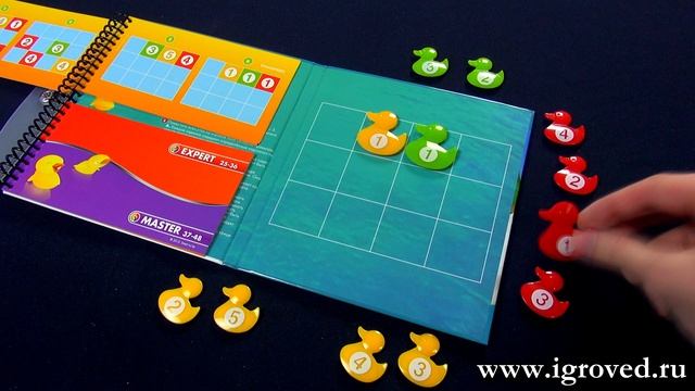 Умные утки. Обзор настольной игры-головоломки от Игроведа. смотреть онлайн