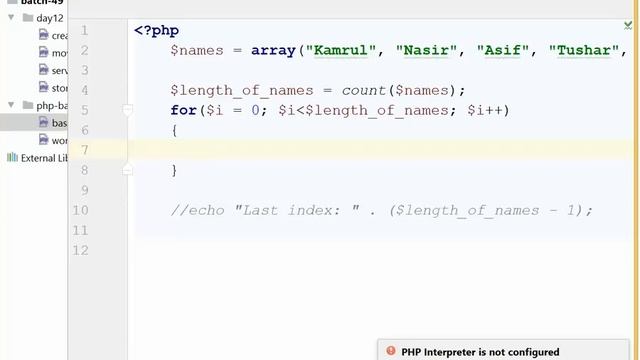 1 indexed array and for and foreach смотреть онлайн