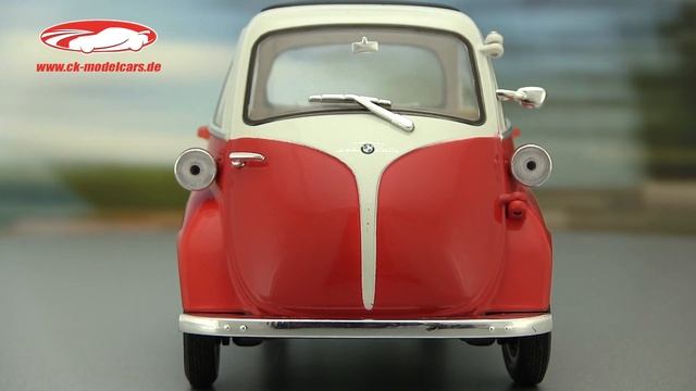 ck-modelcars-video: BMW Isetta 250 Baujahr 1959 rot/weiß Welly смотреть онлайн