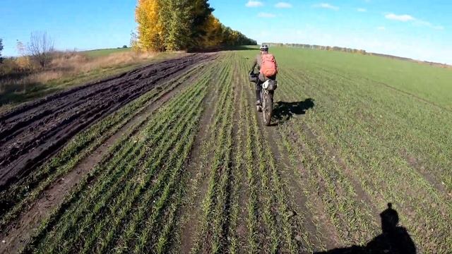 Off Road путешествие на велосипеде. Липецкая область  Орловская область. Часть I.