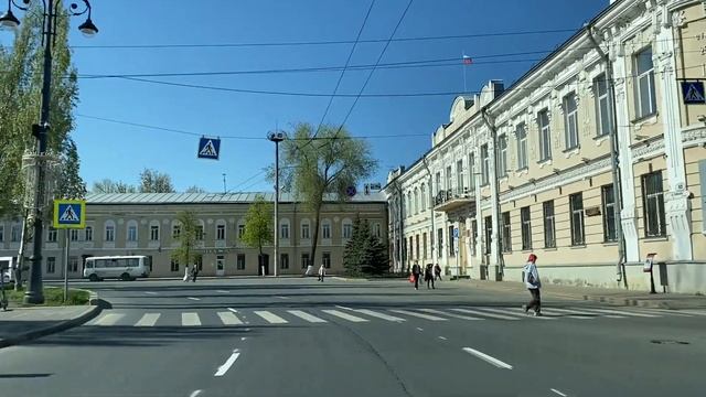дороги в ЦЕНТРЕ/ по улицам города Самара/ Ленинский район смотреть онлайн