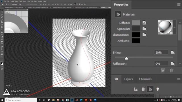 DỰNG 3D VÀ RENDER BẰNG PHOTOSHOP смотреть онлайн