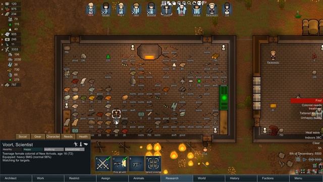 [9] Manny Is Unrelenting | Rimworld Ultimate Survival A17 смотреть онлайн