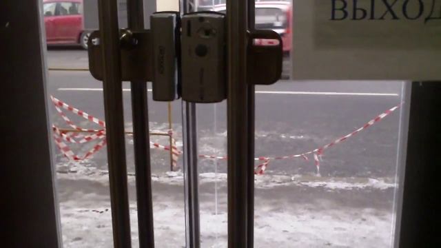 Замок для стеклянных дверей UNITOUSH Glass Type смотреть онлайн