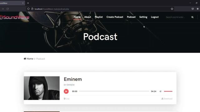 Online Music System SoundWave Project with Source Code in PHP and MySQL #cseprojects смотреть онлайн