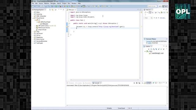 HTML verarbeitung in Java - JSoup смотреть онлайн