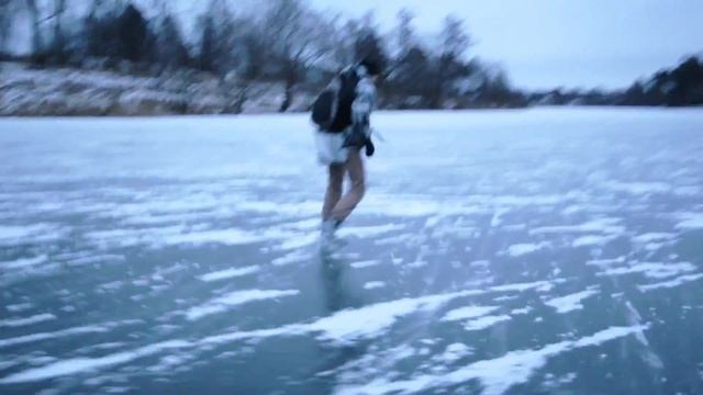 Фрязино, Барские пруды на коньках смотреть онлайн