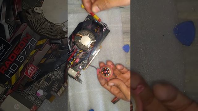Radeon HD 5770 Fan Repair