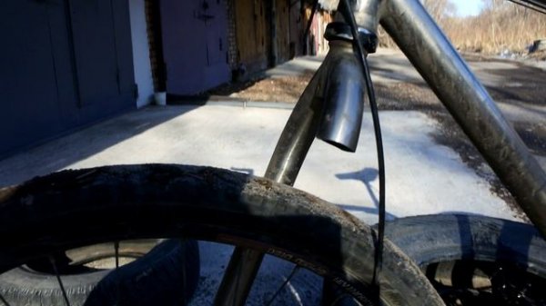 Сломал титановую вилку велосипеда