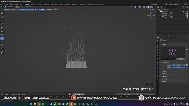How to use Blender New Hair System with No Geometry Node Knowledge смотреть онлайн