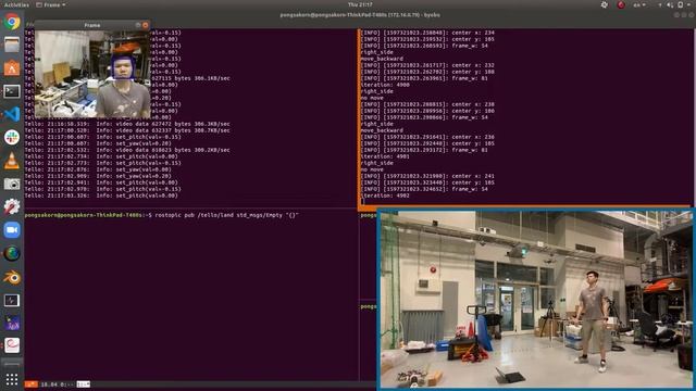 Tello Drone - Face Tracking смотреть онлайн