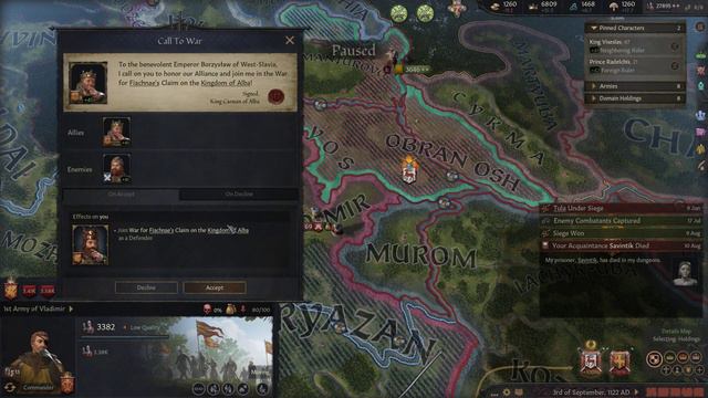 The House of Piast 867A.D. / Brave and Bold - Pt. 27 | Crusader Kings III смотреть онлайн