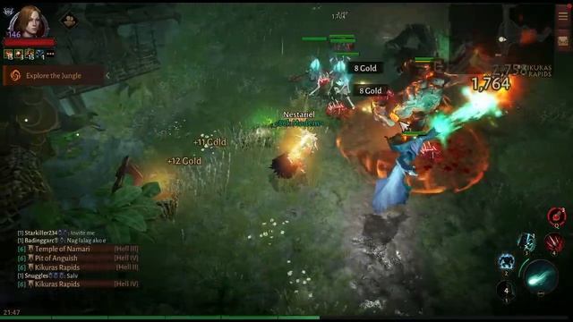 Diablo Immortal Dungeons - Kikuras Rapids [Ongori] - Location Bilefen. смотреть онлайн