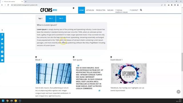 Inline editing tinymce 5 met MINICMS смотреть онлайн