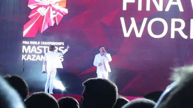 Иванушки интернешнл на закрытие мастерс ФИНА2015 смотреть онлайн